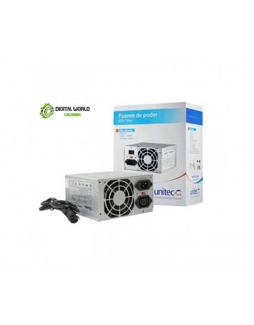 FUENTE DE PODER UNITEC ATX-750w
