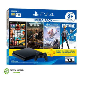 Sony PS4 Slim 1 TB Grand Theft Auto V PS Plus (3 meses)