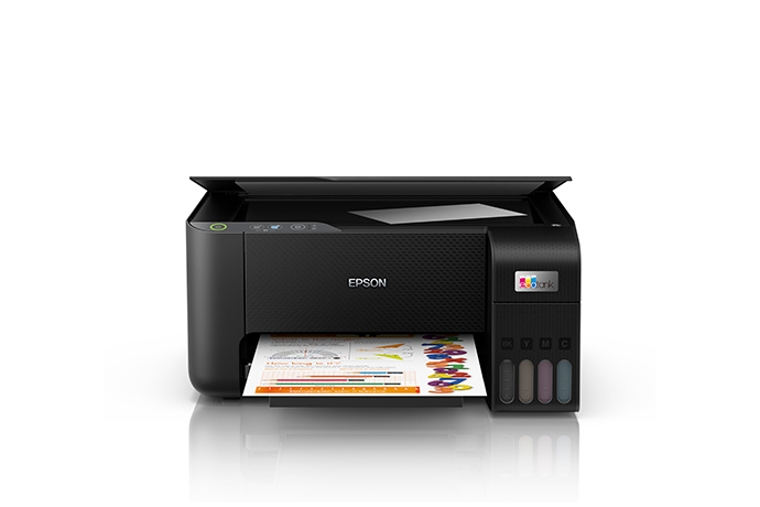 Impresora Multifuncional Epson EcoTank L3210 Sistema de Tinta Continua Original USB C11CJ68301 - Image 3