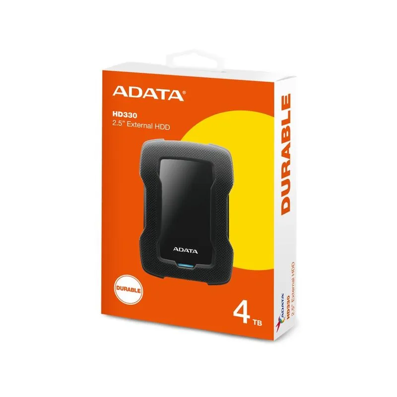 Disco Duro Externo ADATA HD330 4TB USB 3.2 Antigolpes AHD330-4TU31-CBK - Image 2