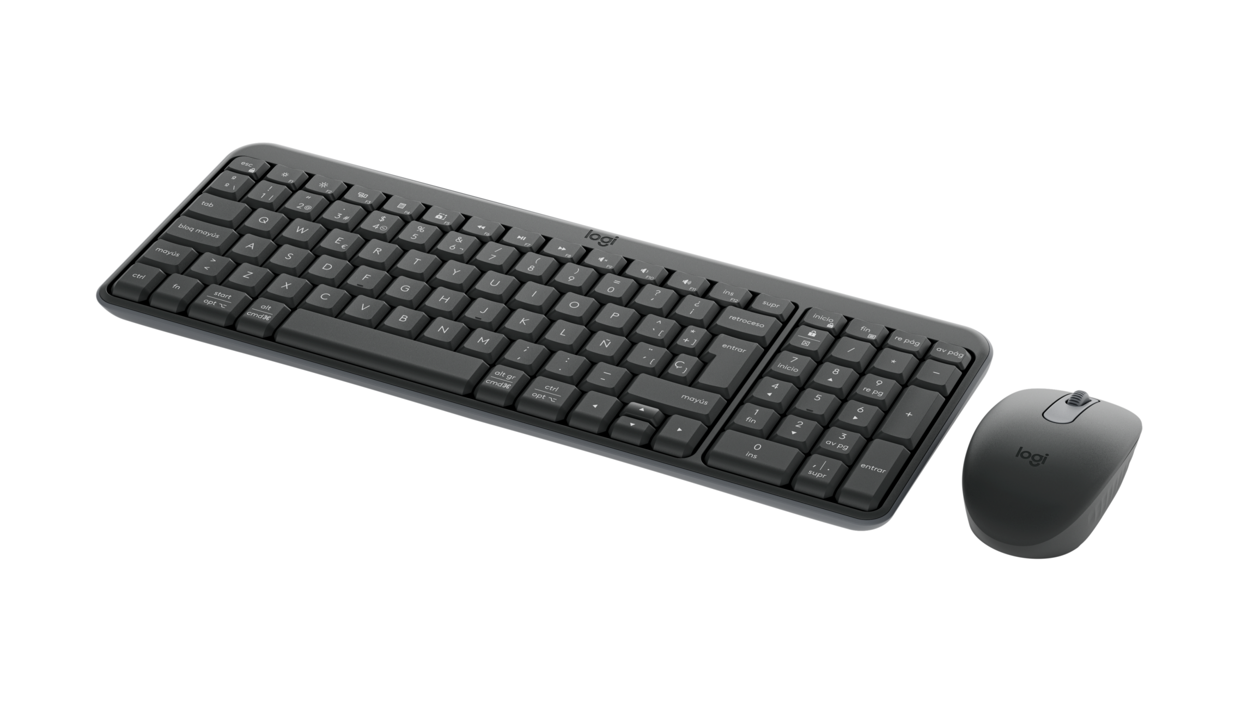 Combo Inalámbrico Logitech MK250 Compact Bluetooth Teclado y Mouse - Image 3