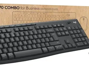 Combo Inalámbrico Logitech MK370 for Business Teclado y Mouse con Bluetooth y Logi Bolt