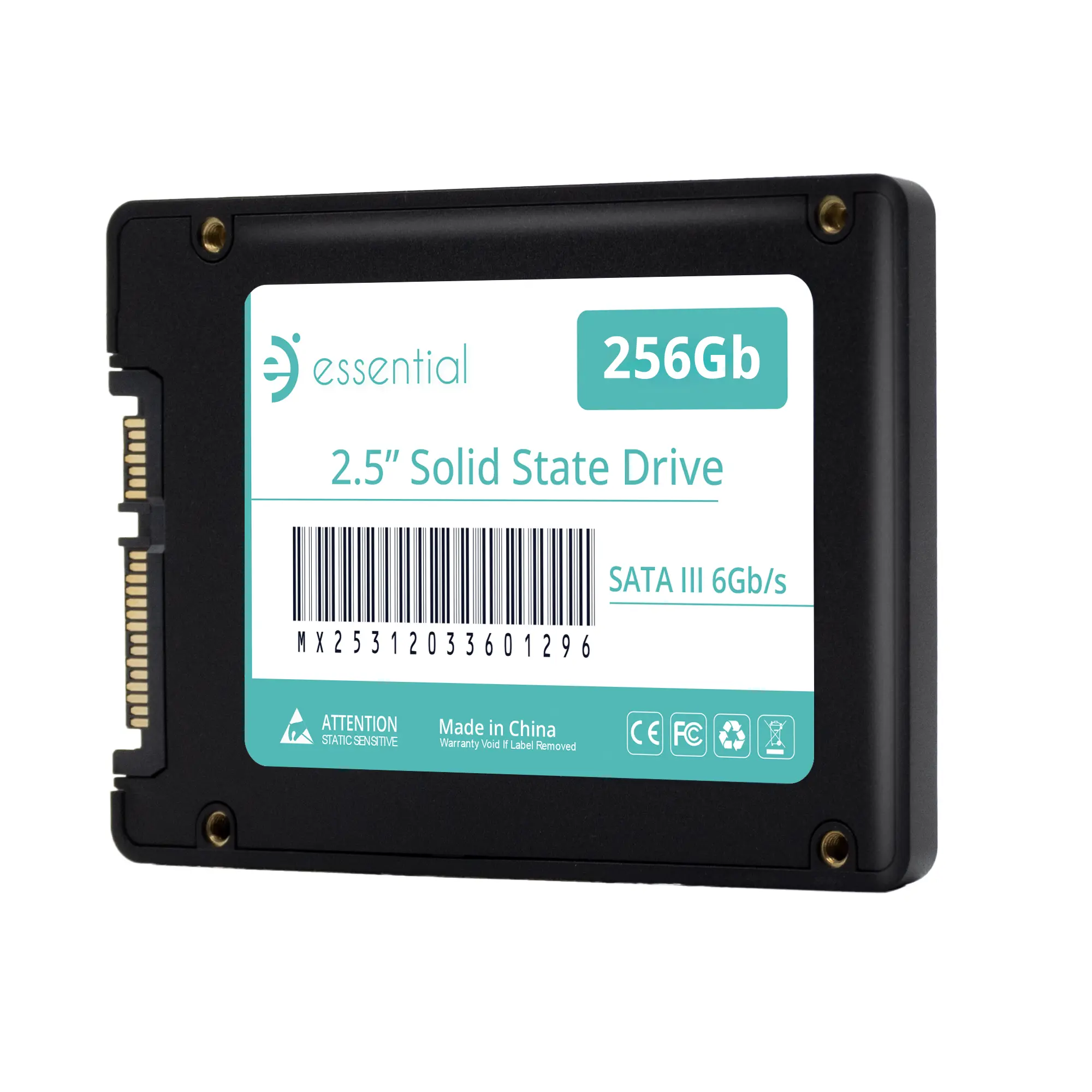 Disco Sólido Interno Essential SSD 256GB SATA III 2.5" 3D NAND para PC y Portátil - Image 3