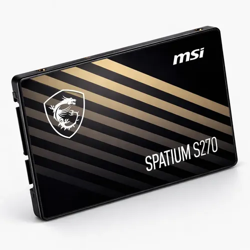 Disco Sólido Interno MSI SPATIUM S270 240GB SATA III 2.5" SSD 3D NAND para PC y Portátil - Image 2