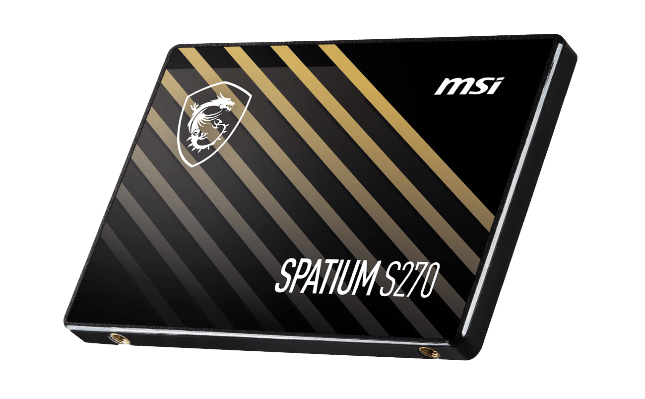 Disco Sólido Interno MSI SPATIUM S270 480GB SATA III 2.5" SSD 3D NAND para PC y Portátil - Image 2