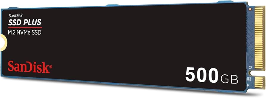 Disco Sólido Interno SanDisk SSD Plus 500GB M.2 2280 NVMe PCIe Gen 3 hasta 2400 MB/s - Image 3