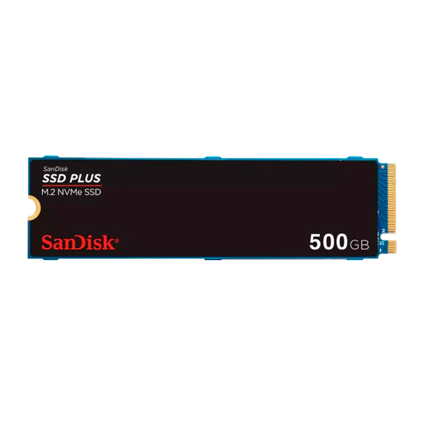 Disco Sólido Interno SanDisk SSD Plus 500GB M.2 2280 NVMe PCIe Gen 3 hasta 2400 MB/s - Image 2