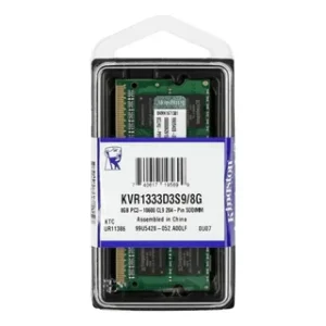 Memoria RAM Kingston 8GB DDR3 1333MHz SODIMM para Portátil