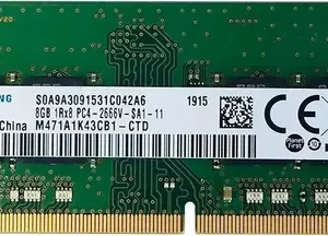 Memoria RAM Samsung 8GB DDR4 2666MHz SODIMM para Portátil