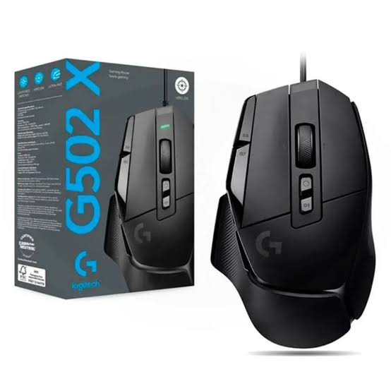 Mouse Gamer Inalámbrico Logitech G502 X LIGHTSPEED Negro HERO 25K 25.600 DPI - Image 3