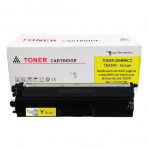 Tóner Genérico Amarillo TN439Y Compatible para Brother MFC-L9570CDW y HL-L9310CDW