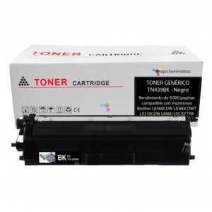 Tóner Original Brother TN-439BK Negro Ultra Alto Rendimiento para MFC-L9570CDW y HL-L9310CDW