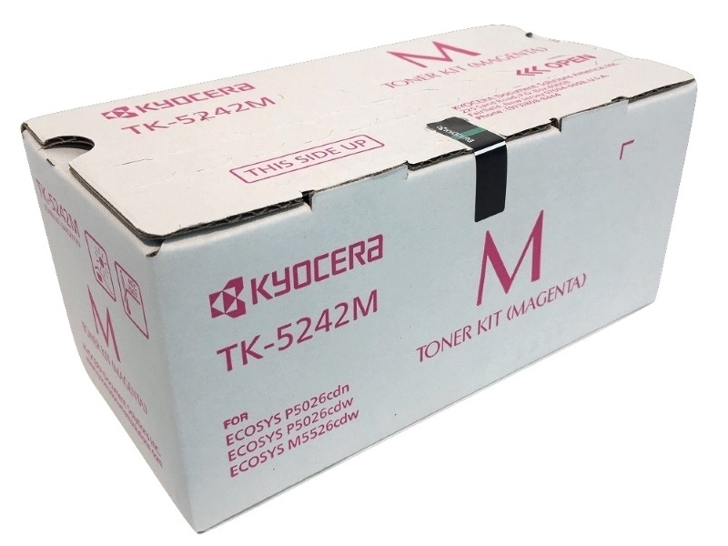 Tóner Original Kyocera TK-5242M Magenta 3.000 Páginas para ECOSYS P5026cdw y M5526cdw - Image 2