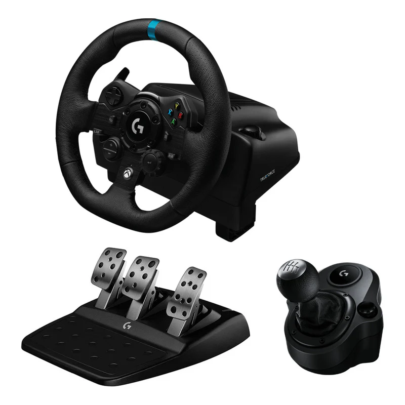 Volante Logitech G923 TRUEFORCE con Pedales para Xbox Series X|S, Xbox One y PC - Image 2