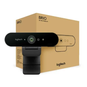 Cámara Web Logitech BRIO 4K Ultra HD PRO HDR con Micrófonos
