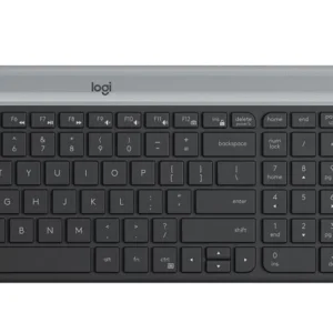 Combo Logitech MK470 Slim Teclado y Mouse Inalámbrico Negro y Gris