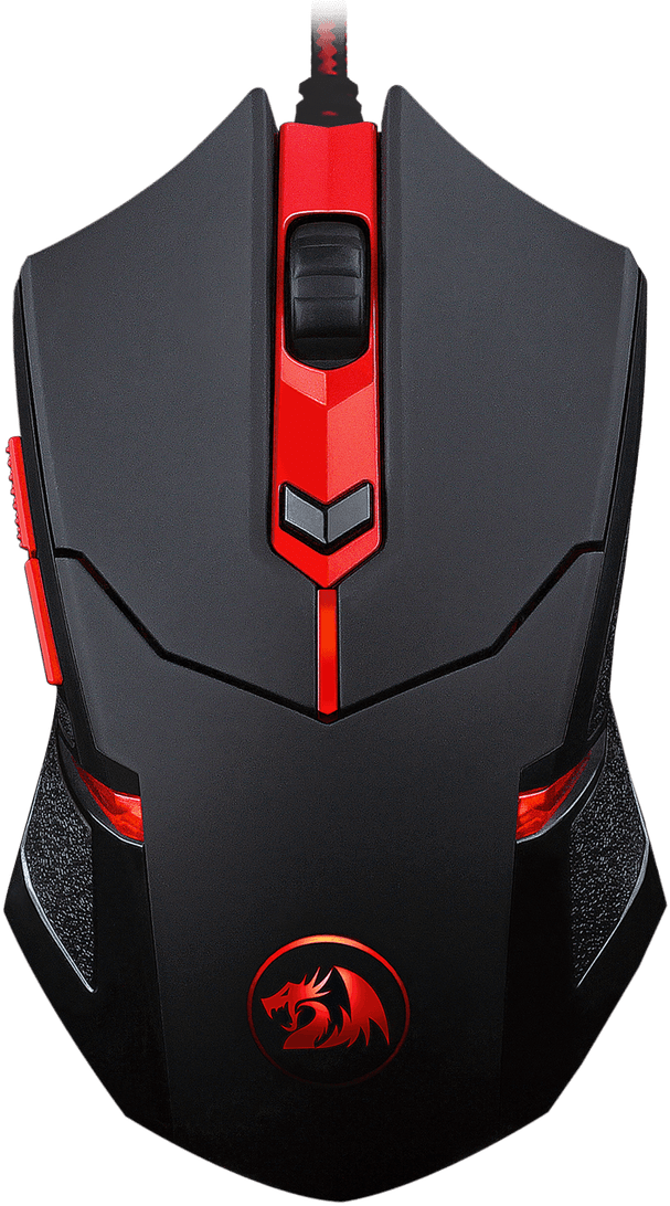 Mouse Gamer Redragon Centrophorus M601 USB 6 Botones DPI Ajustable Negro