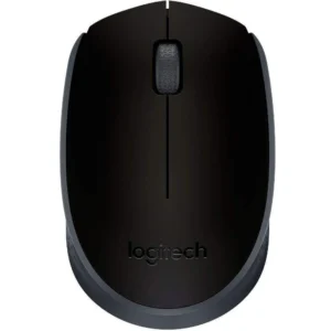 Mouse Logitech M170 Inalámbrico 2.4 GHz con Receptor USB Negro con Gris