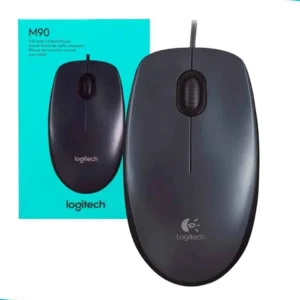 Mouse Logitech M90 Alámbrico USB Óptico 1000 DPI Negro