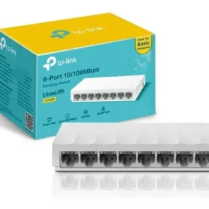 Switch TP-Link LS1008 8 Puertos 10/100 Mbps Ethernet de Escritorio