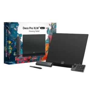 Tableta Gráfica XP-PEN Deco Pro MW 2ª Generación Bluetooth 16.384 Niveles de Presión 228.6 × 152.4 mm