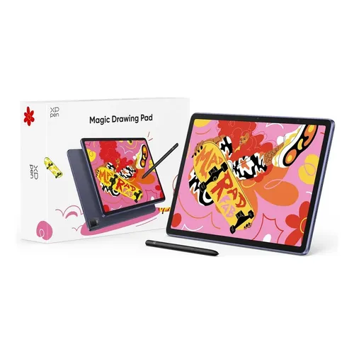 Tableta Gráfica XP-PEN Magic Drawing Pad 8GB RAM 256GB 12.2" Android 14 con Lápiz 16.384 Niveles