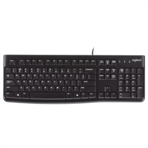 Teclado Logitech K120 Alámbrico USB Full Size Negro