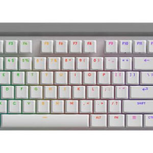 Teclado Mecánico Gamer Logitech G515 TKL RGB USB Alámbrico Blanco