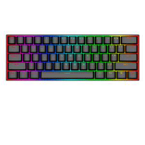 Teclado Mecánico Gamer Redragon Dragonborn K630RGB-SP 60% Switch Red Español Latinoamericano